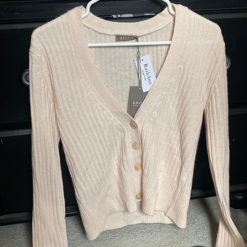 Pure Cashmere Button Up